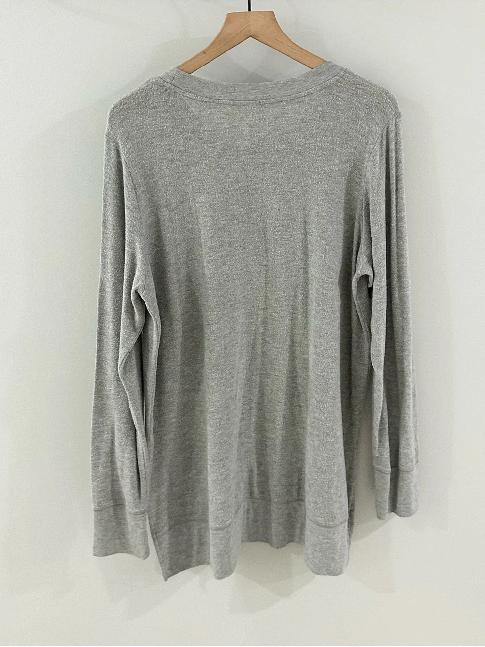 Alo Yoga Glimpse Pullover Tunic // Gray // XL